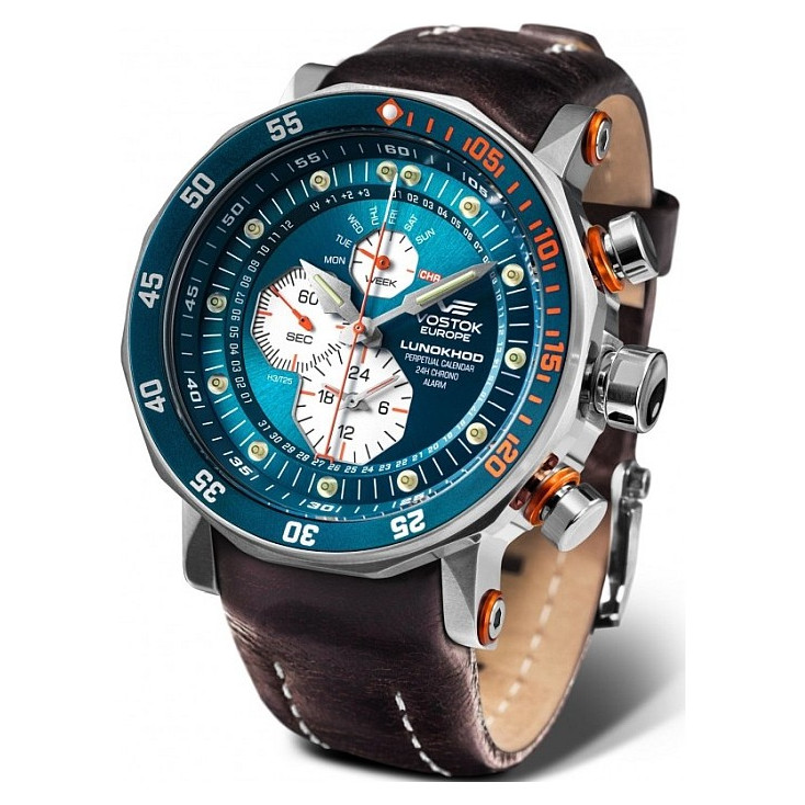 Vostok Europe Lunokhod-2 Multifunctional YM86-620A636 - zegarek męski 1