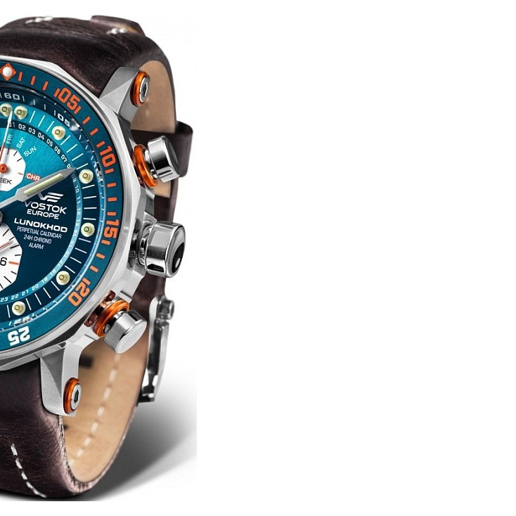Vostok Europe Lunokhod-2 Multifunctional YM86-620A636 - zegarek męski 6