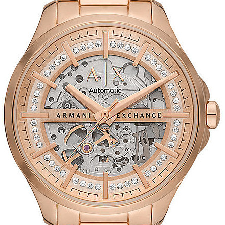 Armani Exchange Automatic Skeleton AX5262 - zegarek damski 2