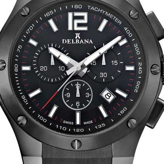 Delbana MANHATTAN CHRONO 44501.578.6.034 - zegarek męski 2