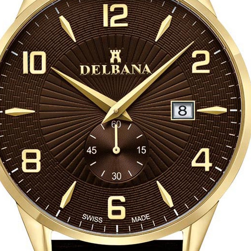 Delbana RETRO 42601.622.6.104 - zegarek męski 2