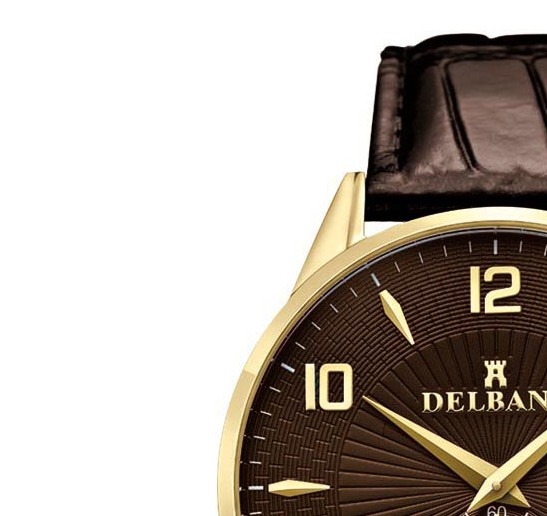 Delbana RETRO 42601.622.6.104 - zegarek męski 4