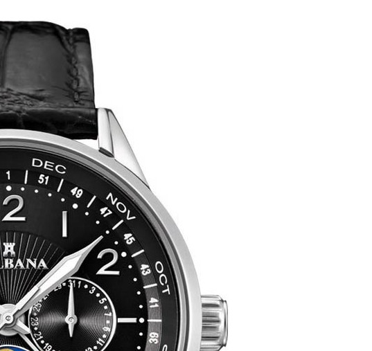 Delbana RETRO MOONPHASE 41601.646.6.034 - zegarek męski 5