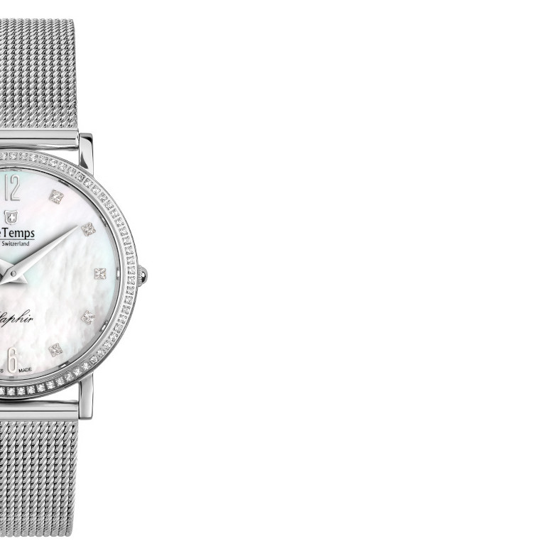 Le Temps ZAFIRA SLIM SWAROVSKI LT1086.05BS01 - zegarek damski 6