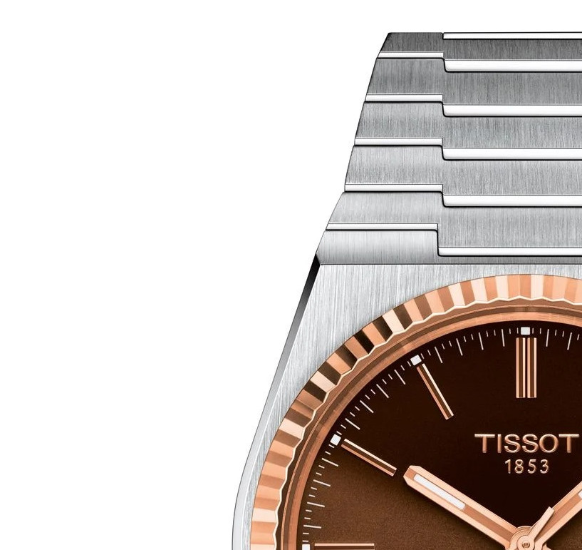 Tissot PRX Powermatic 80 Steel & 18K Gold T931.407.41.291.00 - zegarek męski 4