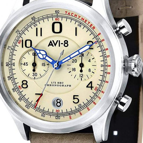 AVI-8 FLYBOY CHRONO AV-4054-01 - zegarek męski 2