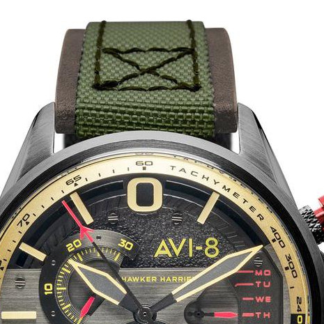 AVI-8 Hawker Harrier II AV-4056-03 - zegarek męski 3