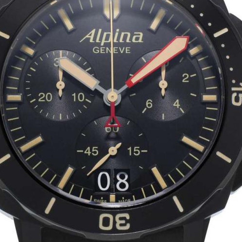 Alpina Seastrong Diver 300 Chronograph AL372LBBG4FBV6 2