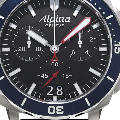 Alpina Seastrong Diver 300 Chronograph AL372LBN4V6 2