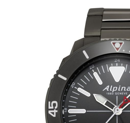 Alpina Seastrong Diver 300 GMT AL247LGG4TV6B ZegarkiCentrum.pl