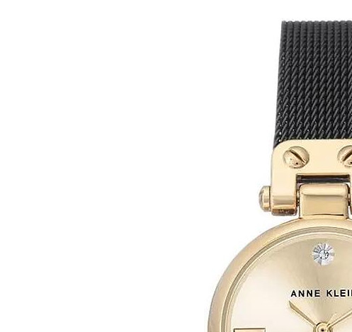 Anne Klein AK3003CHBK - zegarek damski 4