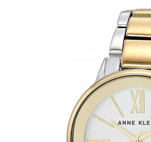 Anne Klein Classic AK3751SVTT - zegarek damski 4
