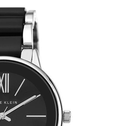 Anne Klein Damskie AK1413BKSV 5