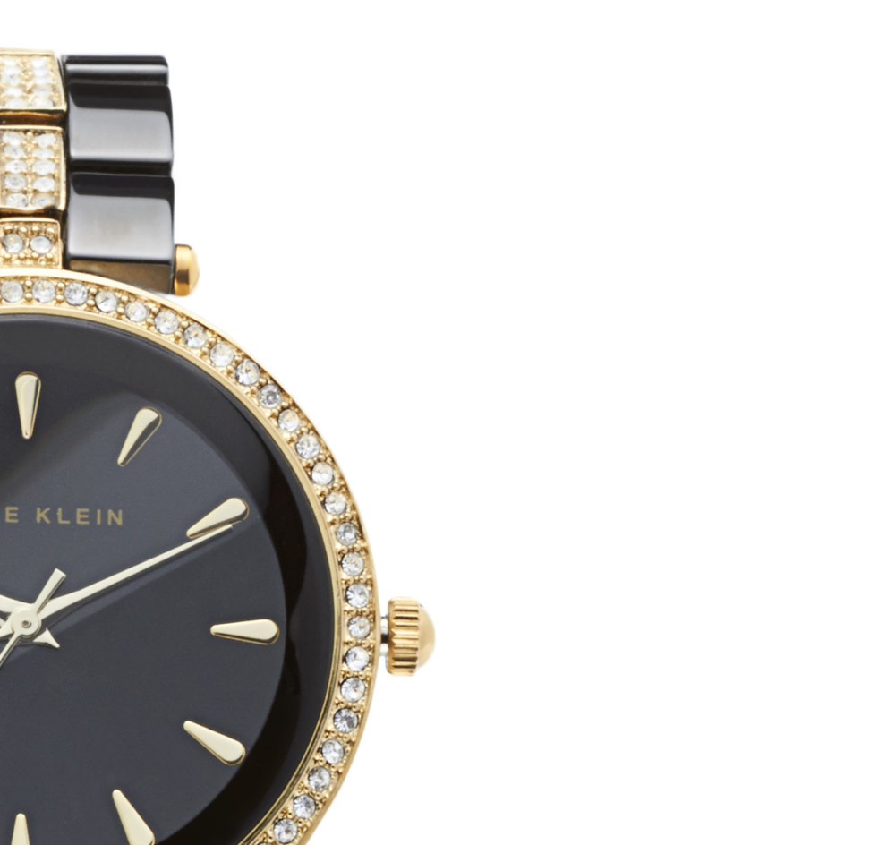 Anne Klein Damskie AK1444BKGB 5