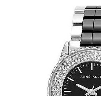 Anne Klein Damskie AK1627BKSV 4