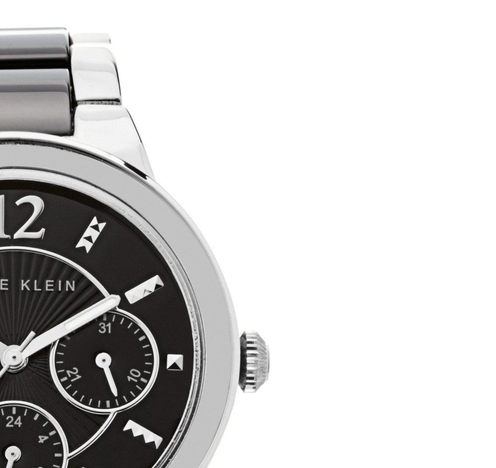 Anne Klein Damskie AK1629BKSV 5