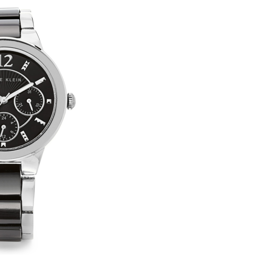 Anne Klein Damskie AK1629BKSV 6