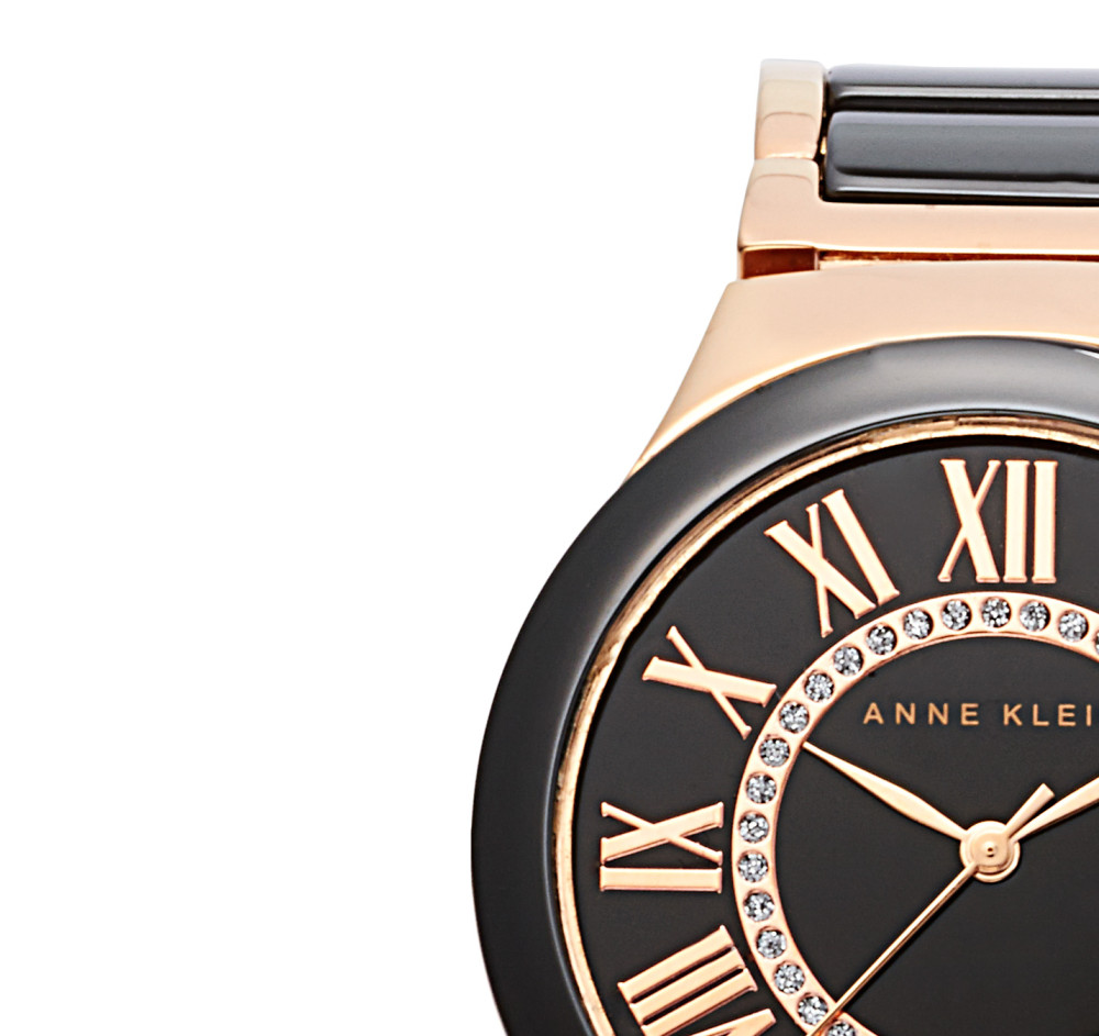 Anne Klein Damskie AK1814BKRG 4