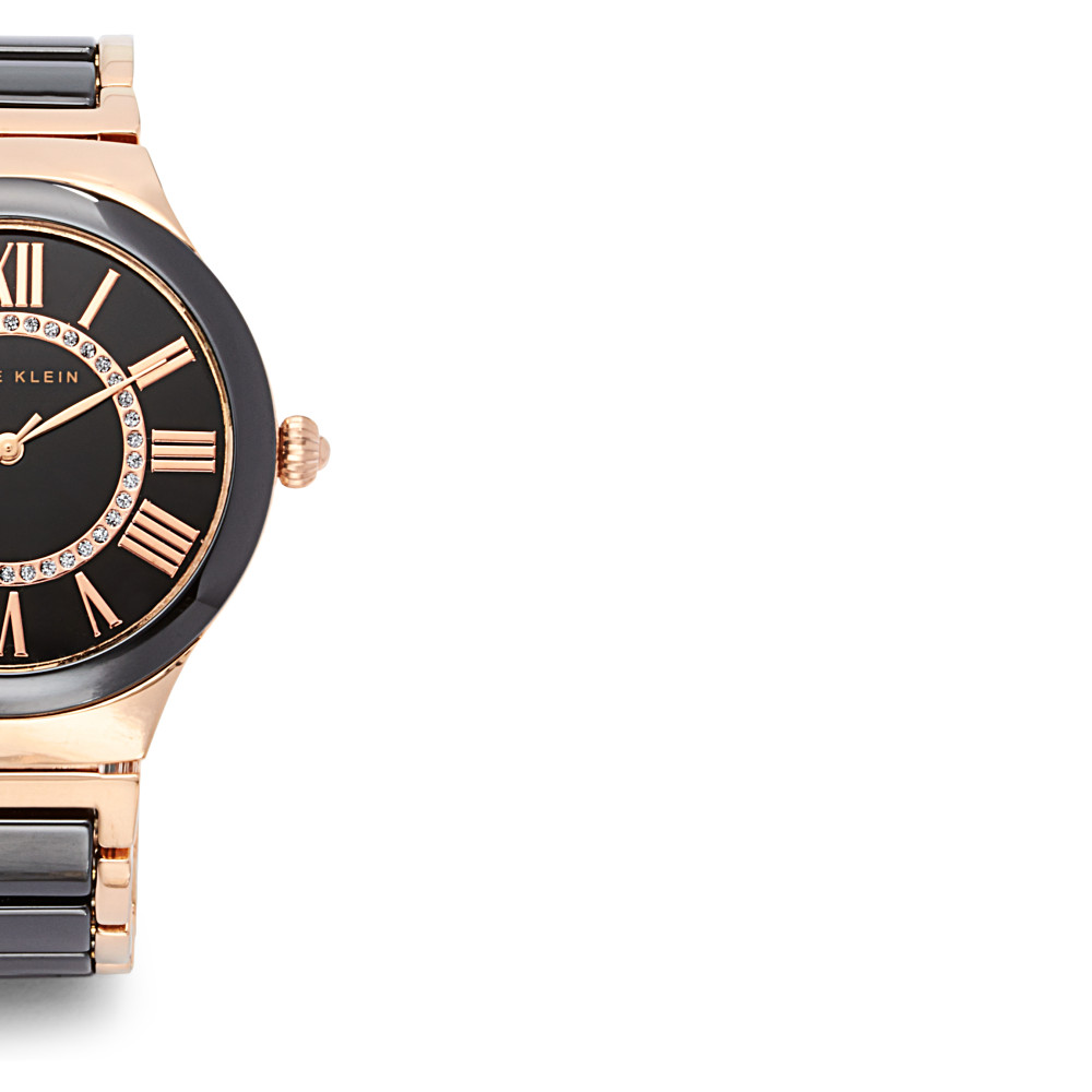 Anne Klein Damskie AK1814BKRG 6