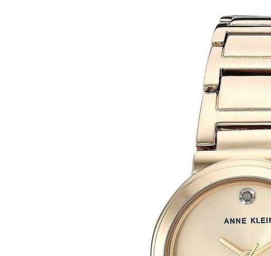 Anne Klein Diamond AK3528CHGB - zegarek damski 4