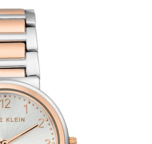 Anne Klein Diamond Accented AK3407SVRT - zegarek damski 5