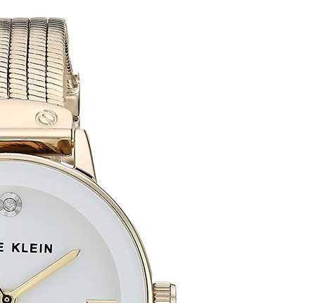Anne Klein Diamond Gold AK3220WTGB - zegarek damski 5