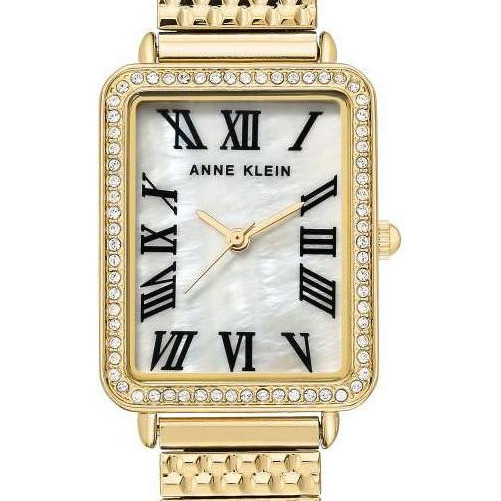 Anne Klein Gold Tone AK3802MPGB - zegarek damski 2