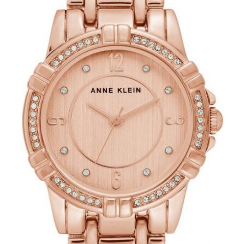 Anne Klein Swarovski Crystal Accented AK3482RGRG - zegarek damski 2