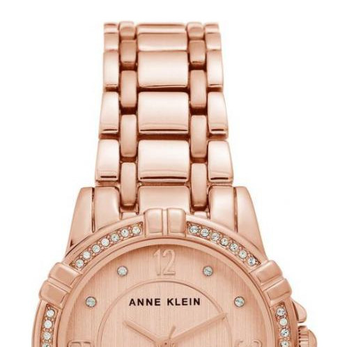 Anne Klein Swarovski Crystal Accented AK3482RGRG - zegarek damski 3