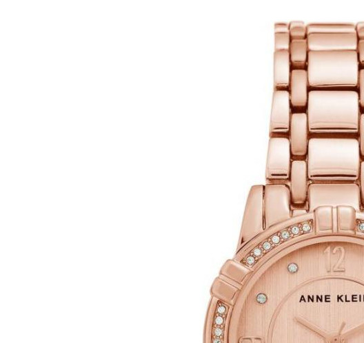 Anne Klein Swarovski Crystal Accented AK3482RGRG - zegarek damski 4
