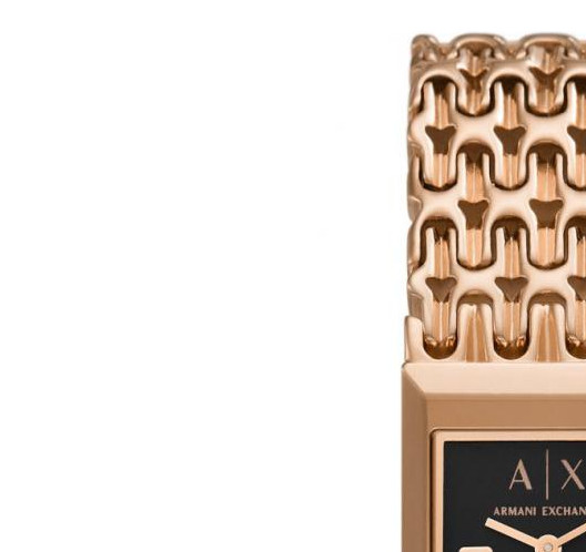 Armani Exchange LOLA SQUARE AX5910 - zegarek damski 4