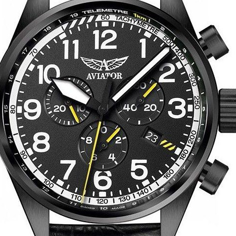 Aviator Airacobra Chronograph V.2.25.5.169.4 - zegarek męski 2