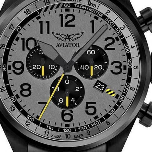 Aviator Airacobra P45 Chrono V.2.25.5.174.5 - zegarek męski 2