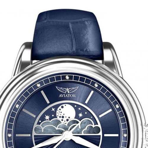 Aviator Douglas Moonflight V.1.33.0.255.4 - zegarek damski 3