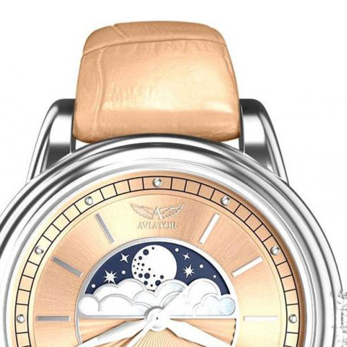 Aviator Douglas Moonflight V.1.33.0.259.4 - zegarek damski 3