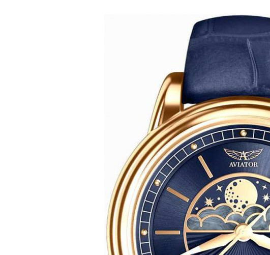 Aviator Douglas Moonflight V.1.33.2.256.4 - zegarek damski 4