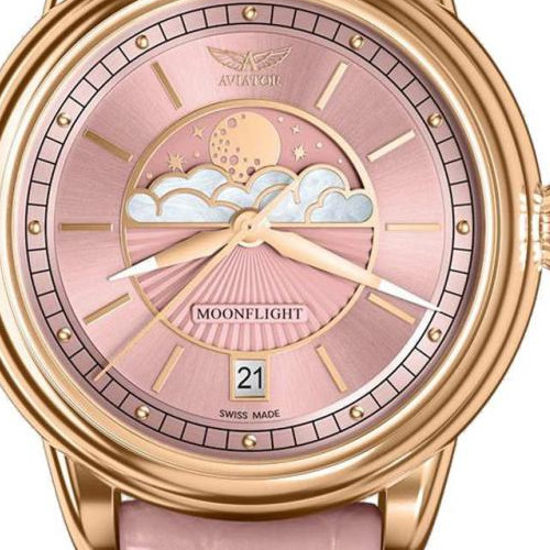Aviator Douglas Moonflight V.1.33.2.258.4 - zegarek damski 2