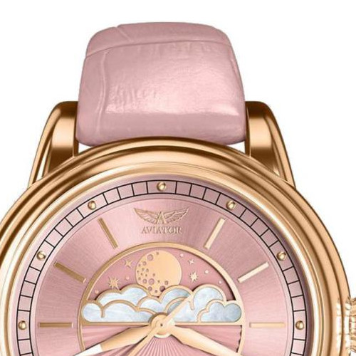 Aviator Douglas Moonflight V.1.33.2.258.4 - zegarek damski 3