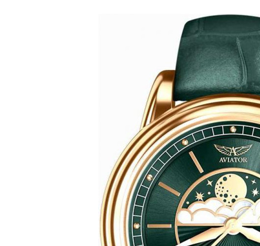 Aviator Douglas Moonflight V.1.33.2.263.4 - zegarek damski 4