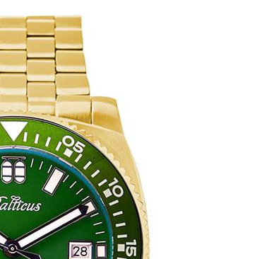 Balticus DEEP WATER GOLD GREEN BTDWGG - zegarek męski 5