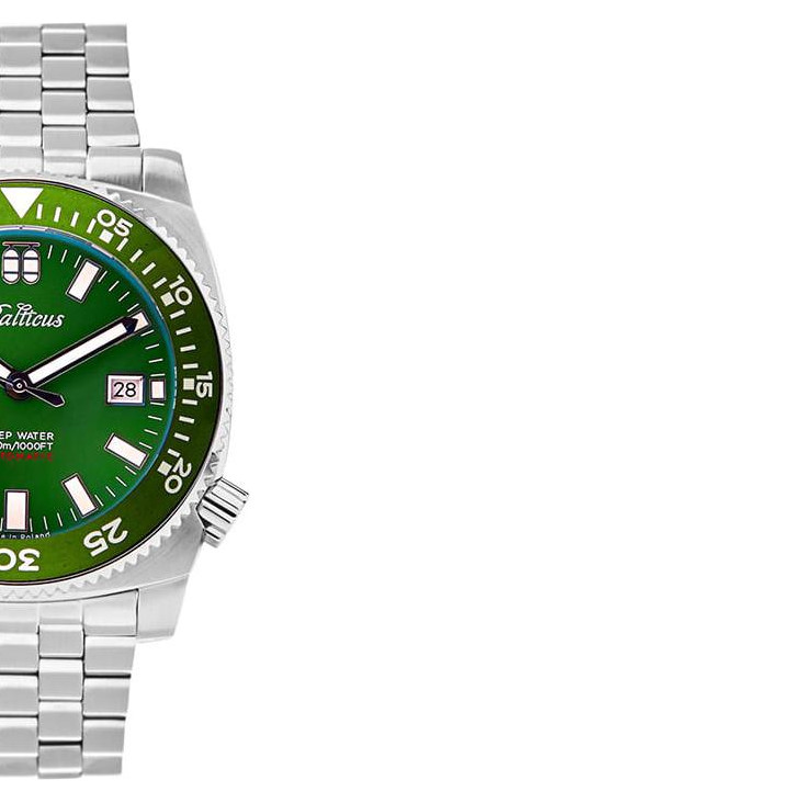 Balticus DEEP WATER GREEN BTDWG - zegarek męski 6