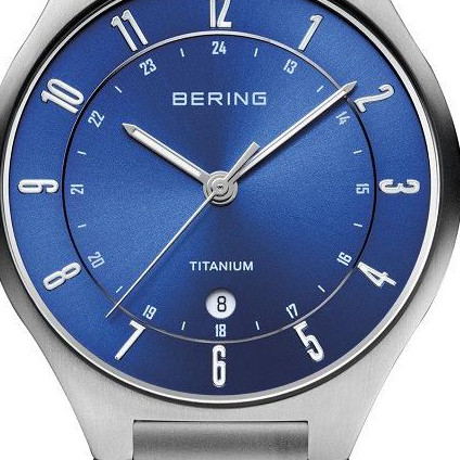 Bering Męskie Titanium 11739707 2