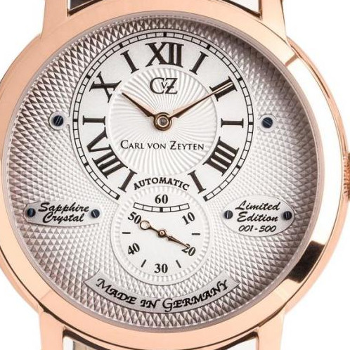 Carl Von Zeyten Automatic Limitowana edycja CVZ0066RWH - zegarek męski 2