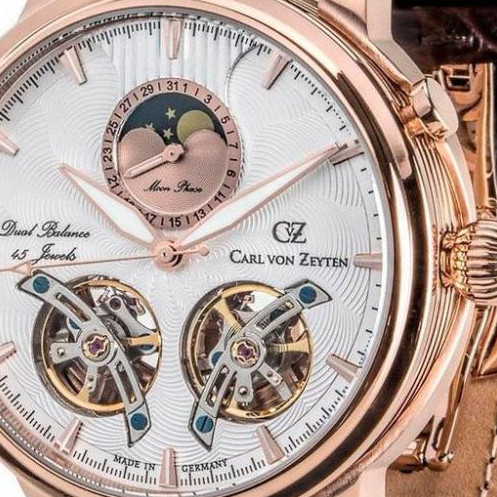Carl Von Zeyten Durbach Limited Edition CVZ0060RWH - zegarek męski 2