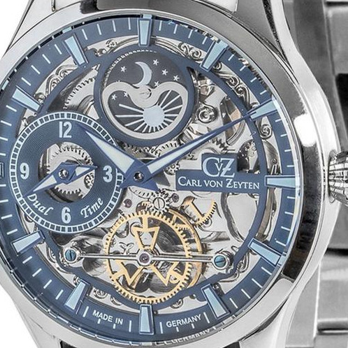 Carl Von Zeyten Freiburg CVZ0063BLMB - zegarek męski 2