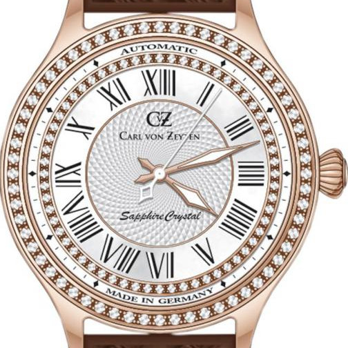 Carl Von Zeyten Hornberg CVZ0068RWH - zegarek damski 2