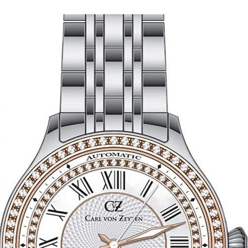 Carl Von Zeyten Hornberg CVZ0068RWHM - zegarek damski 3