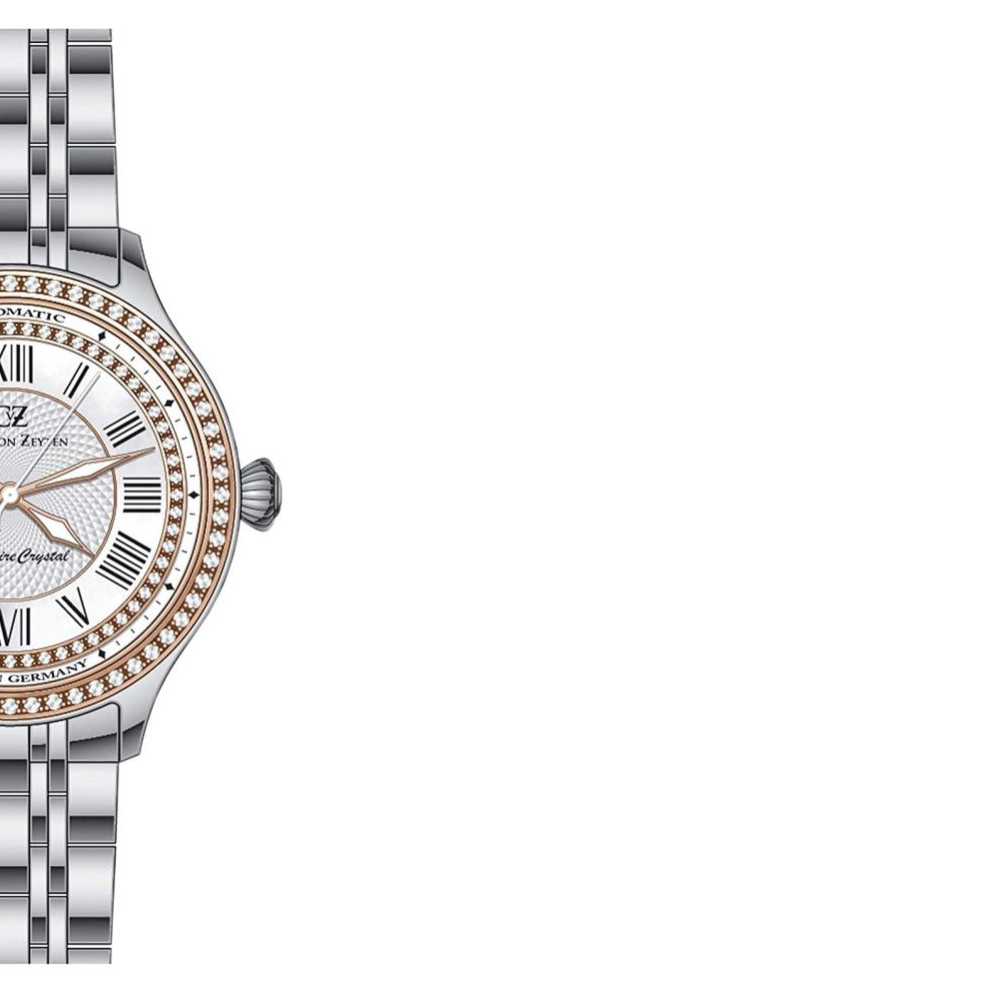 Carl Von Zeyten Hornberg CVZ0068RWHM - zegarek damski 6