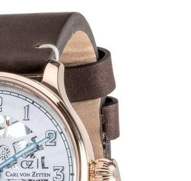 Carl Von Zeyten Lahr Skeleton Automatic CVZ0021RWH - zegarek męski 5