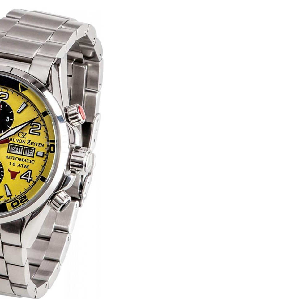 Carl Von Zeyten NO.47 Automatic CVZ0047YLMB - zegarek męski 6